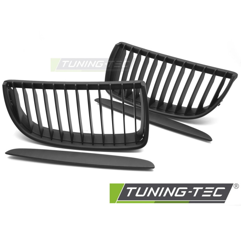Griglia Frontale Nero Opaco Nero per BMW E90/E91 2005-2008 (Cod. TT-GRBMH5)