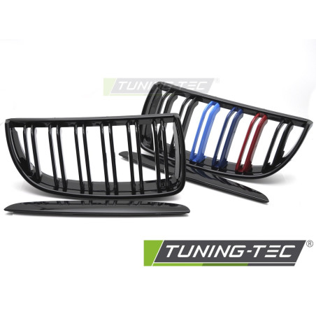 Griglia Frontale Nero Lucido Nero per BMW E90/E91 2005-2008 (Cod. TT-GRBMH3)
