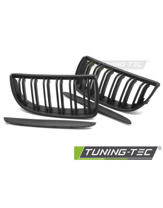 Griglia Frontale Nero Opaco Doppia Barra Nero per BMW E90/E91 2005-2008 (Cod. TT-GRBMH2)