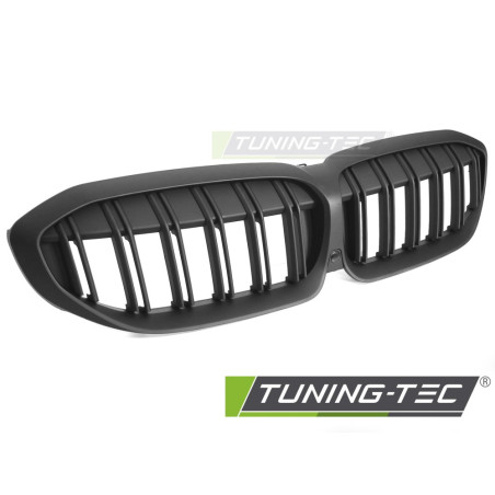 Griglia Frontale Nero Opaco Doppia Barra Nero per BMW G20/G21 2019-2022 (Cod. TT-GRBMJ5)