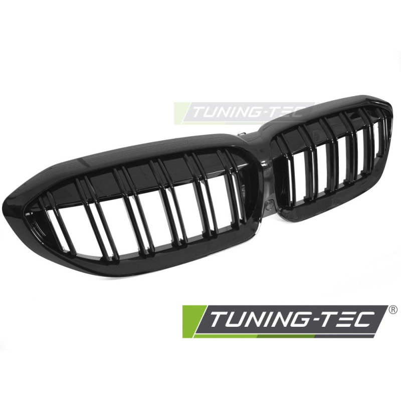 Griglia Frontale Nero Lucido Doppia Barra Nero per BMW G20/G21 2019-2022 (Cod. TT-GRBMJ4)