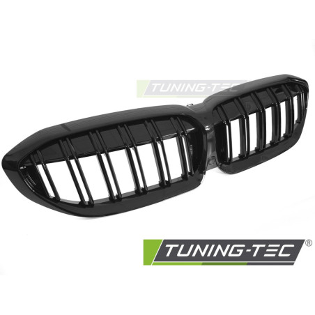 Griglia Frontale Nero Lucido Doppia Barra Nero per BMW G20/G21 2019-2022 (Cod. TT-GRBMJ4)