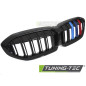 Griglia Frontale Nero Lucido Doppia Barra Nero per BMW G20/G21 2019-2022 (Cod. TT-GRBMJ6)