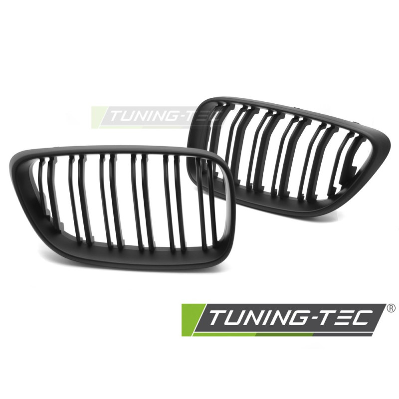 Griglia Frontale Nero Opaco Doppia Barra Nero per BMW F22/F23 2013-2021 (Cod. TT-GRBMG9)