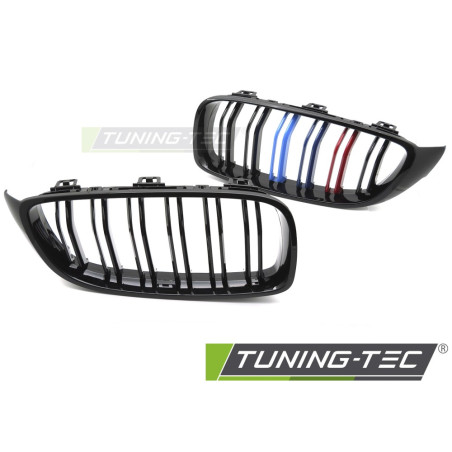 Griglia Frontale Nero Lucido Doppia Barra Nero per BMW F32/F33/F36 2013-2020 (Cod. TT-GRBML3)