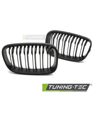 Griglia Frontale Nero Opaco Doppia Barra Nero per BMW F20/F21 2011-2014 (Cod. TT-GRBMF9)