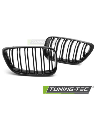 Griglia Frontale Nero Lucido Doppia Barra Nero per BMW F22/F23 2013-2021 (Cod. TT-GRBMG8)