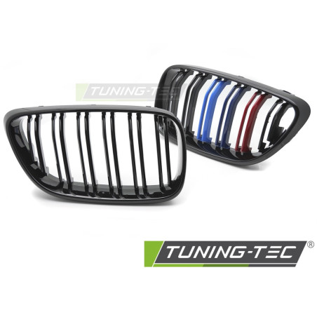 Griglia Frontale Doppia Barra Nero per BMW F22/F23 2013-2021 (Cod. TT-GRBMH0)