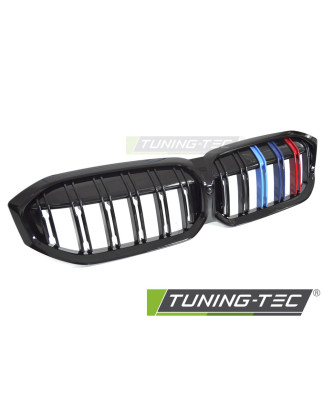 Griglia Frontale Nero Lucido Doppia Barra Nero per BMW G20/G21 Lci 2022-2026 (Cod. TT-GRBMK5)