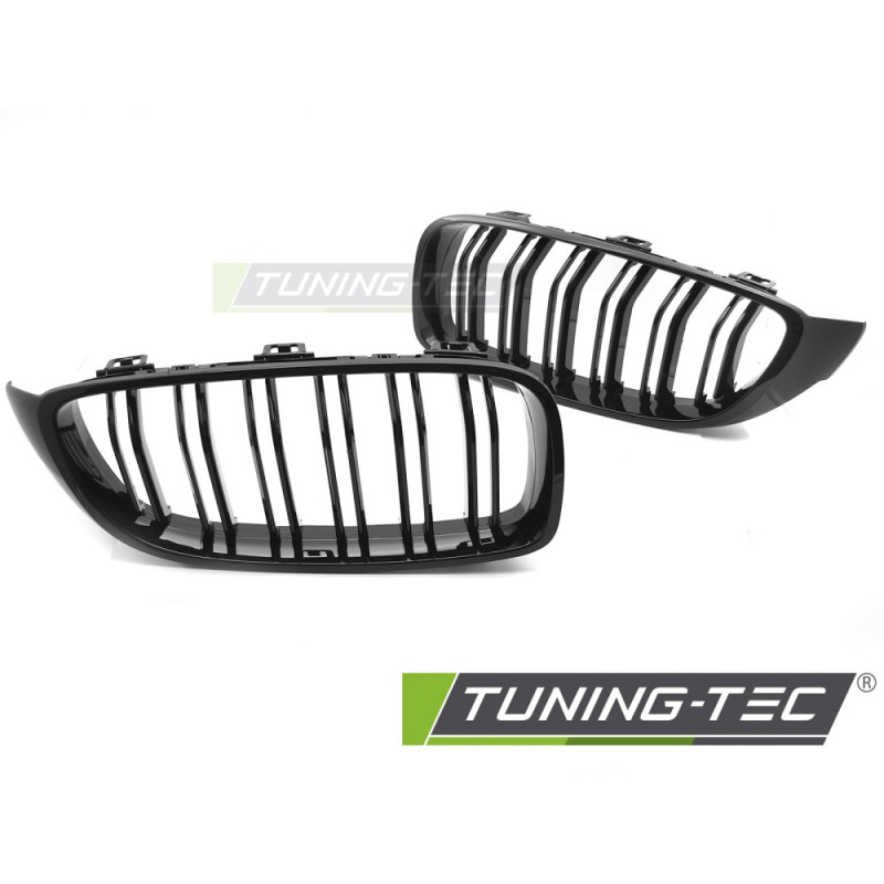 Griglia Frontale Nero Lucido Doppia Barra Nero per BMW F32/F33/F36 2013-2020 (Cod. TT-GRBML1)