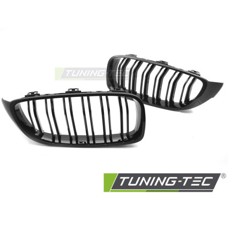 Griglia Frontale Nero Lucido Doppia Barra Nero per BMW F32/F33/F36 2013-2020 (Cod. TT-GRBML1)