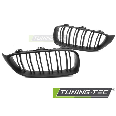 Griglia Frontale Nero Opaco Doppia Barra Nero per BMW F32/F33/F36 2013-2020 (Cod. TT-GRBML2)