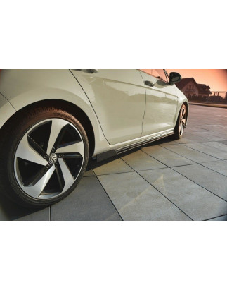 VW GOLF VII GTI (FACELIFT) - Diffusori minigonne racing (Cod. M-VW-GO-7F-GTI-CNC-SD1A)