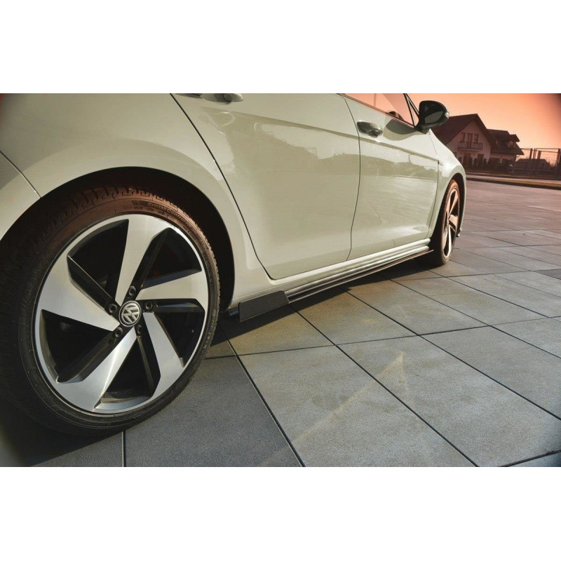 VW GOLF VII GTI (FACELIFT) - Diffusori minigonne racing (Cod. M-VW-GO-7F-GTI-CNC-SD1A)