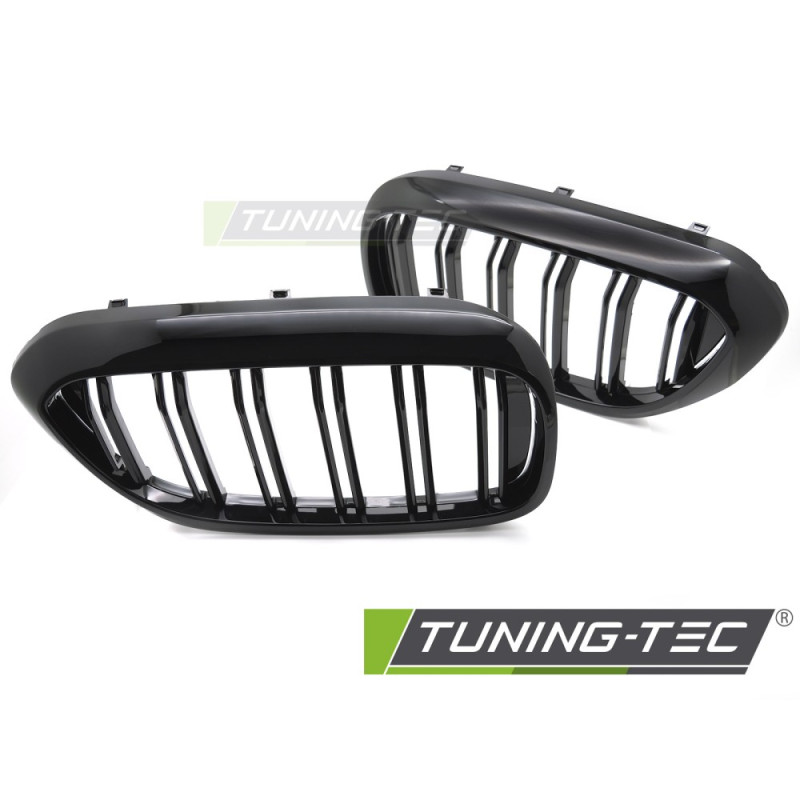 Griglia Frontale Nero Lucido Doppia Barra Nero per BMW G30/G31 2017-2020 (Cod. TT-GRBMM3)