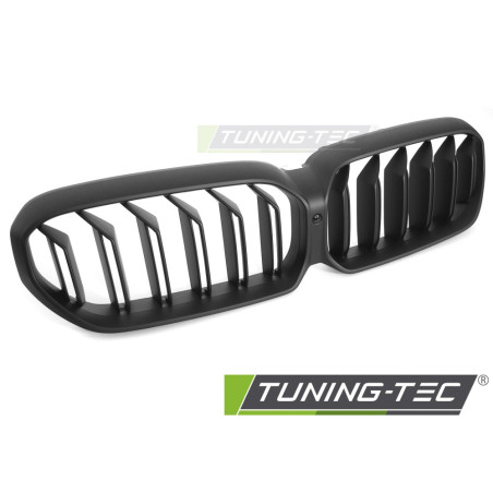 Griglia Frontale Nero Opaco Doppia Barra Nero per BMW G30/G31 Lci 2020-2023 (Cod. TT-GRBMN0)