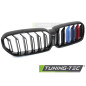 Griglia Frontale Nero Lucido Doppia Barra Nero per BMW G30/G31 Lci 2020-2023 (Cod. TT-GRBMN1)