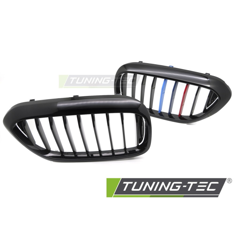 Griglia Frontale Nero Lucido Nero per BMW G30/G31 2017-2020 (Cod. TT-GRBMM8)