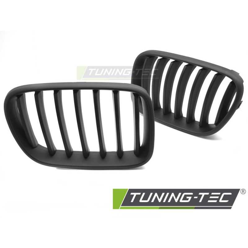 Griglia Frontale Nero Opaco Nero per BMW X3 F25 2010-2014 (Cod. TT-GRBMO2)