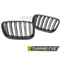 Griglia Frontale Nero Opaco Doppia Barra Nero per BMW X5 E70 /x6 E71 08-14 2007-2013 (Cod. TT-GRBMO4