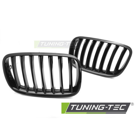 Griglia Frontale Nero Lucido Nero per BMW X5 E70 /x6 E71 08-14 2007-2013 (Cod. TT-GRBMO6)