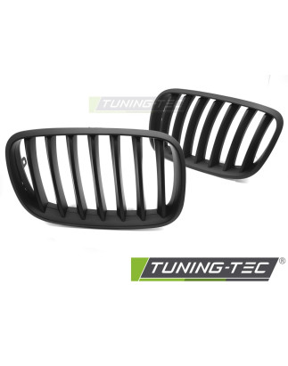 Griglia Frontale Nero Opaco Nero per BMW X5 E70 /x6 E71 08-14 2007-2013 (Cod. TT-GRBMO7)
