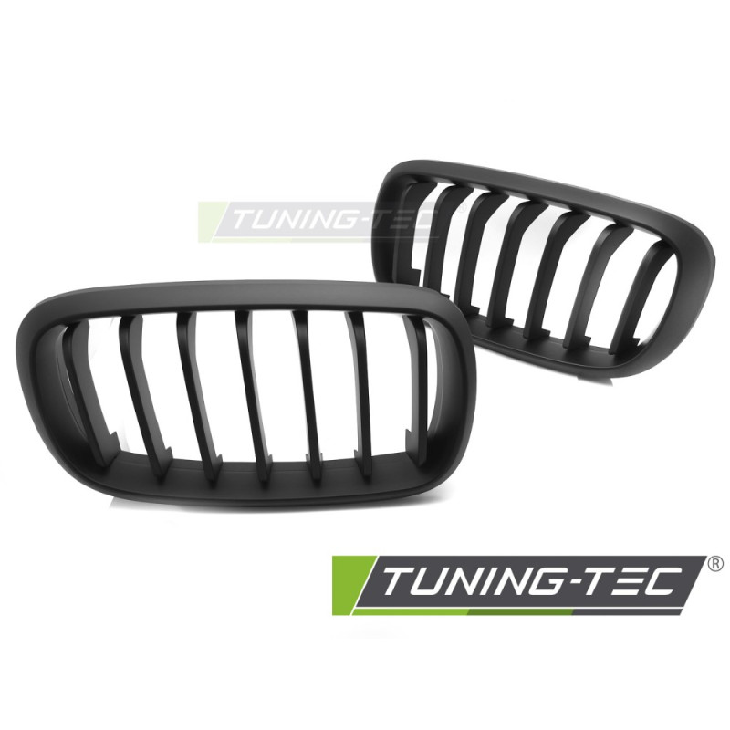 Griglia Frontale Nero Opaco Nero per BMW X5 F15 /x6 F16 14-19 2013-2018 (Cod. TT-GRBMO9)