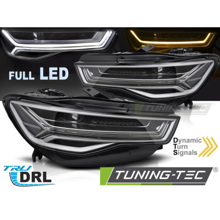 Fari Anteriori Luci Diurne DRL LED per Audi A6 C7 2014-2018 (Cod. TT-LPAUH5)