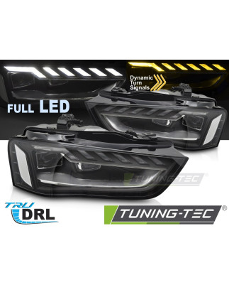 Fari Anteriori Luci Diurne DRL LED per Audi A4 B8 2012-2015 (Cod. TT-LPAUH4)