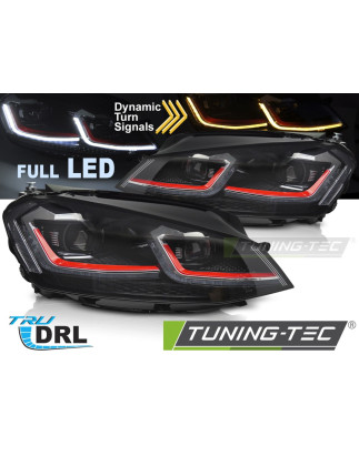 Fari Anteriori Luci Diurne DRL LED per Volkswagen Golf Vii 2013-2017 (Cod. TT-LPVX08)