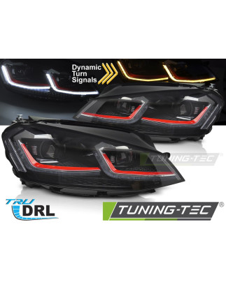 Fari Anteriori Luci Diurne DRL LED per Volkswagen Golf Vii 2013-2017 (Cod. TT-LPVX06)