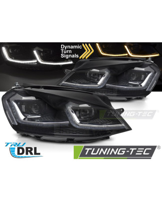 Fari Anteriori Luci Diurne DRL LED per Volkswagen Golf Vii 2013-2017 (Cod. TT-LPVX05)