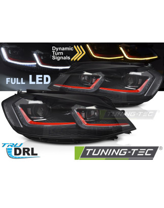 Fari Anteriori Luci Diurne DRL LED per Volkswagen Golf Vii 2017-2019 (Cod. TT-LPVX12)