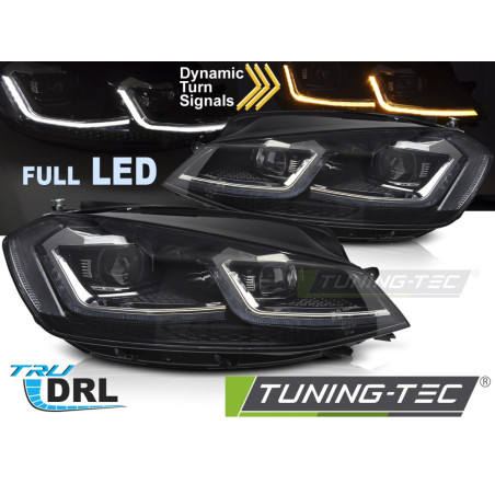 Fari Anteriori Luci Diurne DRL LED per Volkswagen Golf Vii 2017-2019 (Cod. TT-LPVX11)