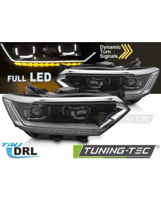 Fari Anteriori Luci Diurne DRL LED per Volkswagen Passat B8 2014-2019 (Cod. TT-LPVX13)
