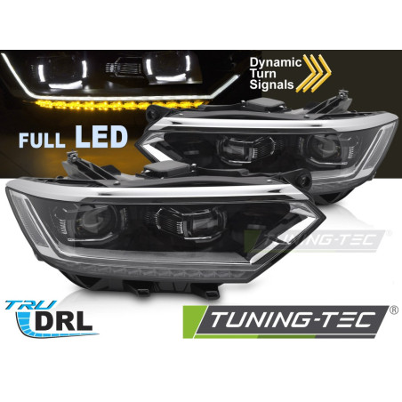 Fari Anteriori Luci Diurne DRL LED per Volkswagen Passat B8 2014-2019 (Cod. TT-LPVX13)