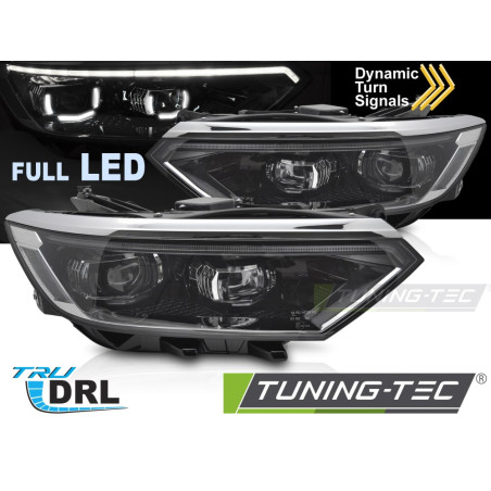 Fari Anteriori Luci Diurne DRL LED per Volkswagen Passat B8 2014-2019 (Cod. TT-LPVX14)