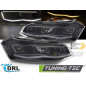 Fari Anteriori Luci Diurne DRL LED per Volkswagen Polo Vi 2G 2017-2021 (Cod. TT-LPVX18)