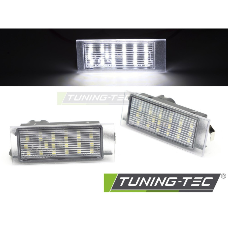 Luce Targa LED per Renault Clio 3/MEGANE 2/LAGUNA 2/MASTER 2/OPEL Movano/nissan Interstar (Cod. TT-P