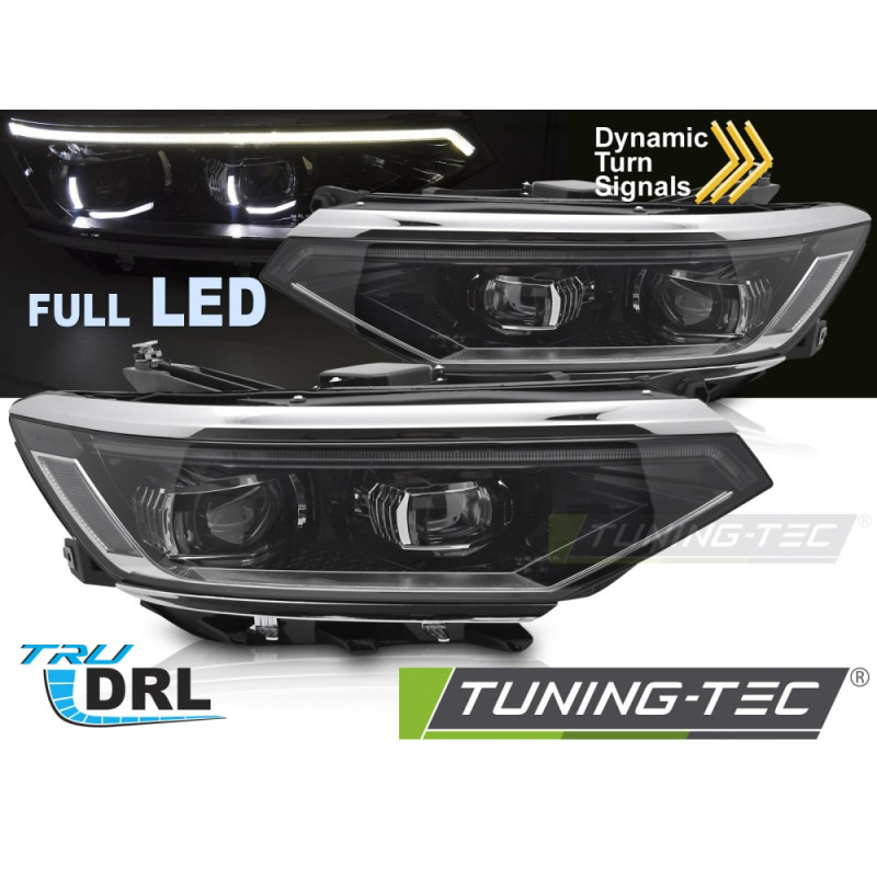 Fari Anteriori Luci Diurne DRL LED per Volkswagen Passat B8 2019-2023 (Cod. TT-LPVX15)
