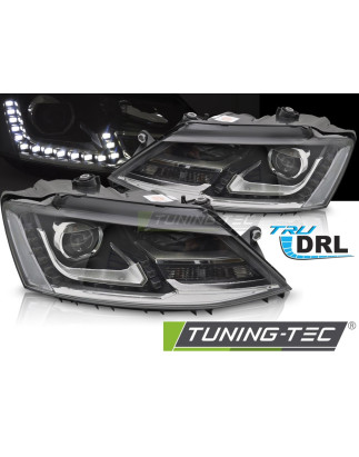 Fari Anteriori Luci Diurne DRL LED per Volkswagen Jetta Vi 2011-2018 (Cod. TT-LPVWZ9)