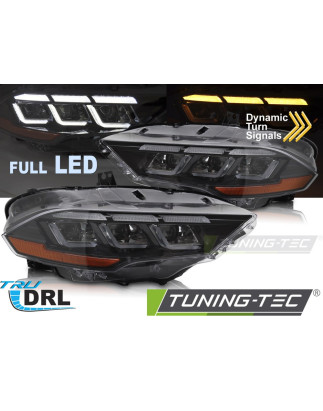 Fari Anteriori Luci Diurne DRL LED per Ford Mustang 2018-2022 (Cod. TT-LPFOD9)