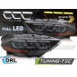 Fari Anteriori Luci Diurne DRL LED per Ford Mustang 2018-2022 (Cod. TT-LPFOD9)