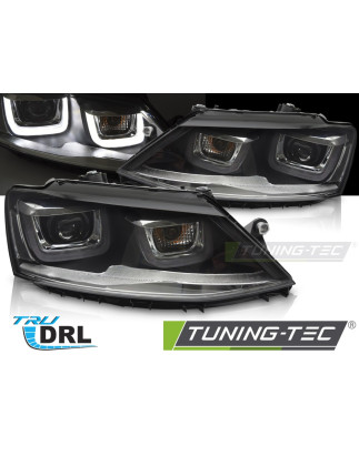 Fari Anteriori Luci Diurne DRL LED per Volkswagen Jetta Vi 2011-2018 (Cod. TT-LPVX01)