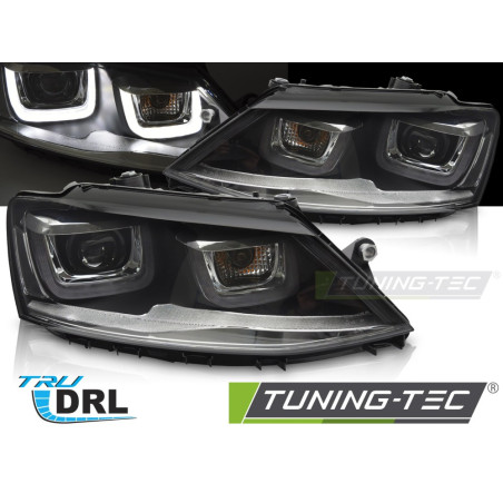 Fari Anteriori Luci Diurne DRL LED per Volkswagen Jetta Vi 2011-2018 (Cod. TT-LPVX01)