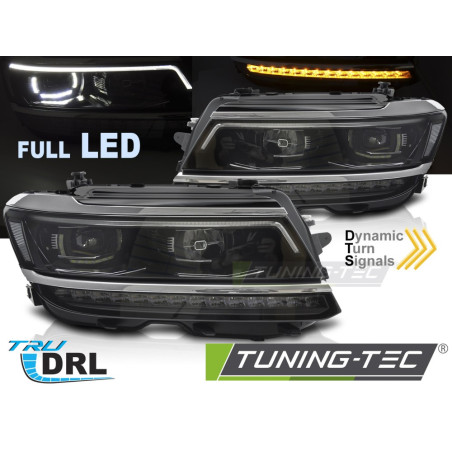 Fari Anteriori Luci Diurne DRL LED per Volkswagen Tiguan Ii 2015-2020 (Cod. TT-LPVX24)