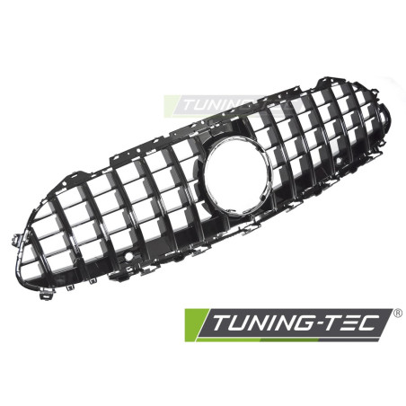 Griglia Frontale Nero Lucido Nero per Mercedes-Benz Cls C257 2018-2023 (Cod. TT-GRMEI1)