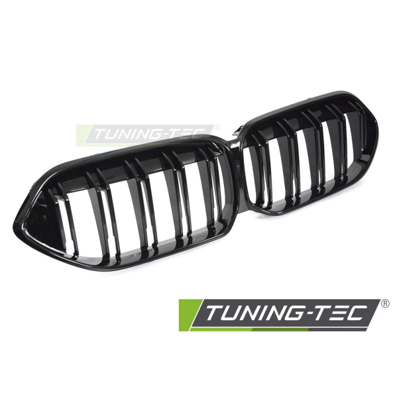 Griglia Frontale Nero Lucido Doppia Barra Nero per BMW F44 2019-2024 (Cod. TT-GRBMP7)