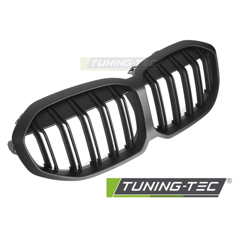 Griglia Frontale Nero Opaco Doppia Barra Nero per BMW F40 2019-2024 (Cod. TT-GRBMP1)