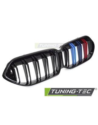 Griglia Frontale Nero Lucido Doppia Barra Nero per BMW F44 2019-2024 (Cod. TT-GRBMP9)